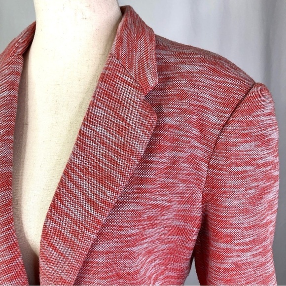 Cartonnier Anthropologie knit blazer pink space dye M - Picture 2 of 11